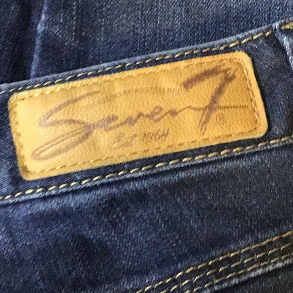 Leggings w/28.5" Inseam Low Rise Seven7 Denim Jeans sac719 - Picture 7 of 7